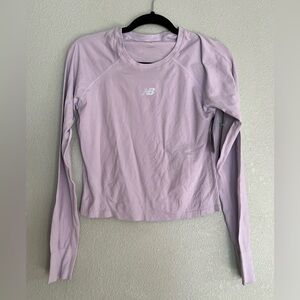 New Balance Womens Workout Athletic Running Long Sleeve Shirt Size Medium